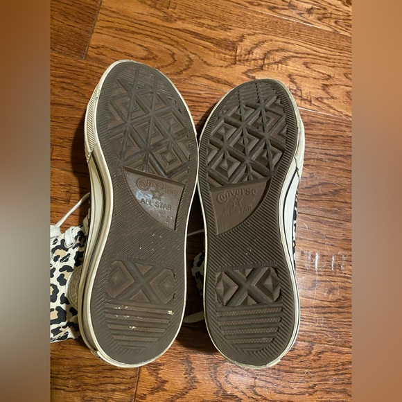 Converse Chuck Taylor All Star Womens Size 6.5 US 570915C Leopard Athletic Shoe - Picture 10 of 13